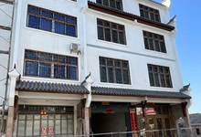 江西上饒仿古街仿古屋檐、防腐木垂花柱項目