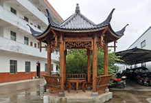 防腐木六角亭子價(jià)格,木質(zhì)涼亭多少錢一個(gè)